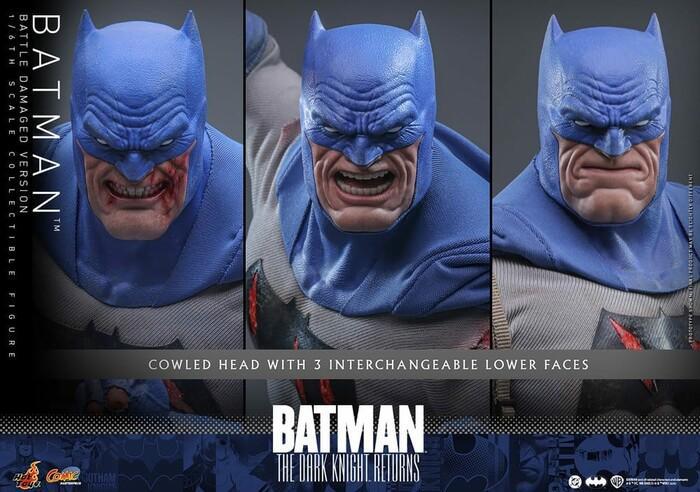 BATMAN - The Dark Knight Returns Comic - Batman Battle Damaged Ver. 1/6 Action Figure 12" CMS031