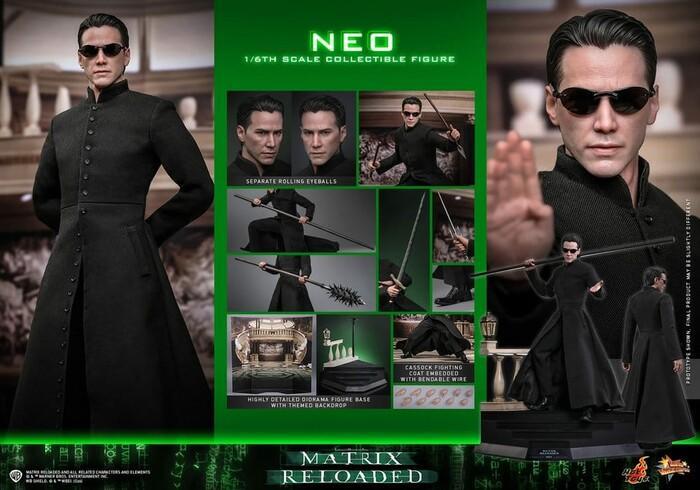 MATRIX - Neo 1/6 Action Figure 12" MMS868