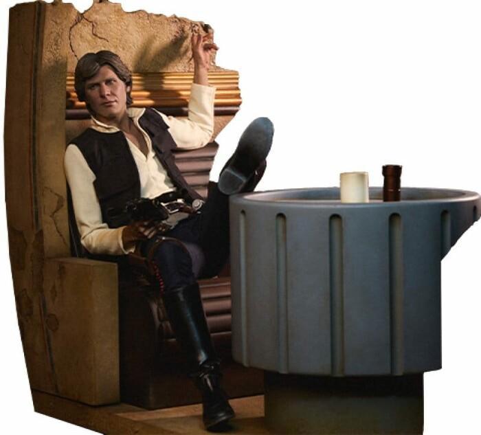 STAR WARS - Episode IV - Han Solo Sorry About the Mess Premium Format Figure 1/4 Statue