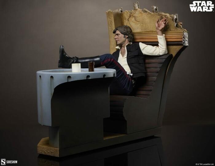 STAR WARS - Episode IV - Han Solo Sorry About the Mess Premium Format Figure 1/4 Statue