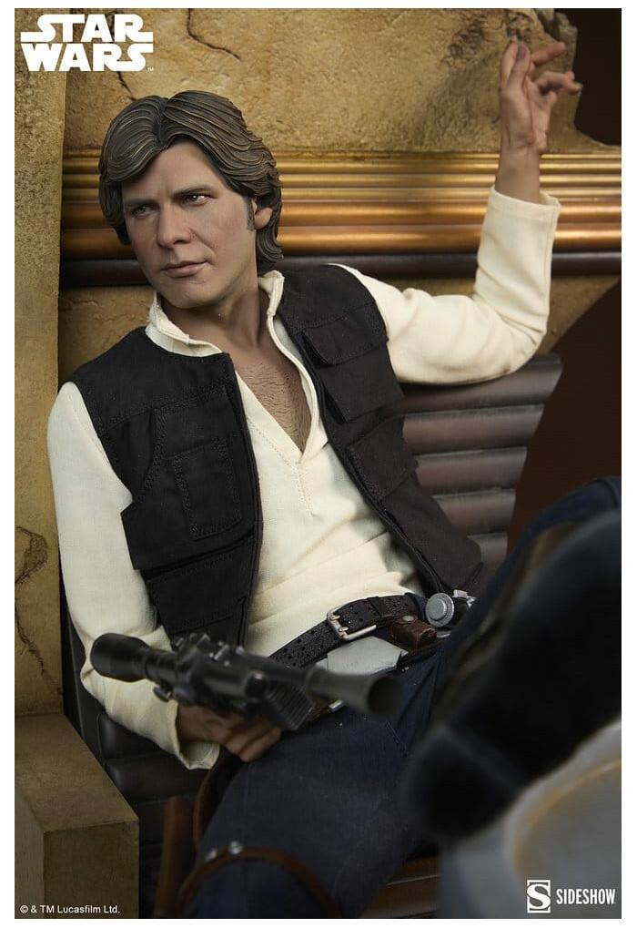 STAR WARS - Episode IV - Han Solo Sorry About the Mess Premium Format Figure 1/4 Statue