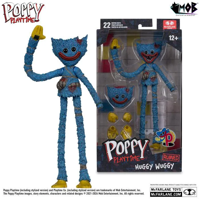 POPPY PLAYTIME - Huggy Wuggy Ruined Action Figure