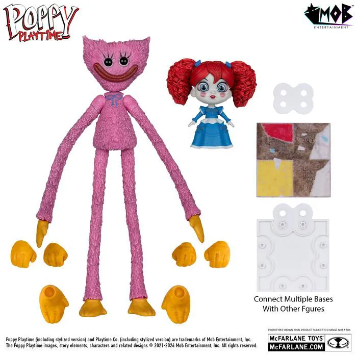 POPPY PLAYTIME - Kissy Missy with Poppy Action Figure