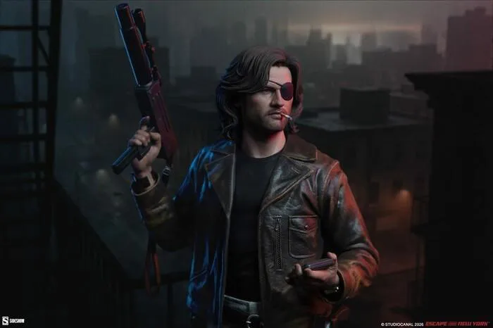 ESCAPE FROM NEW YORK - Snake Plissken Premium Format Figure 1/4 Statue