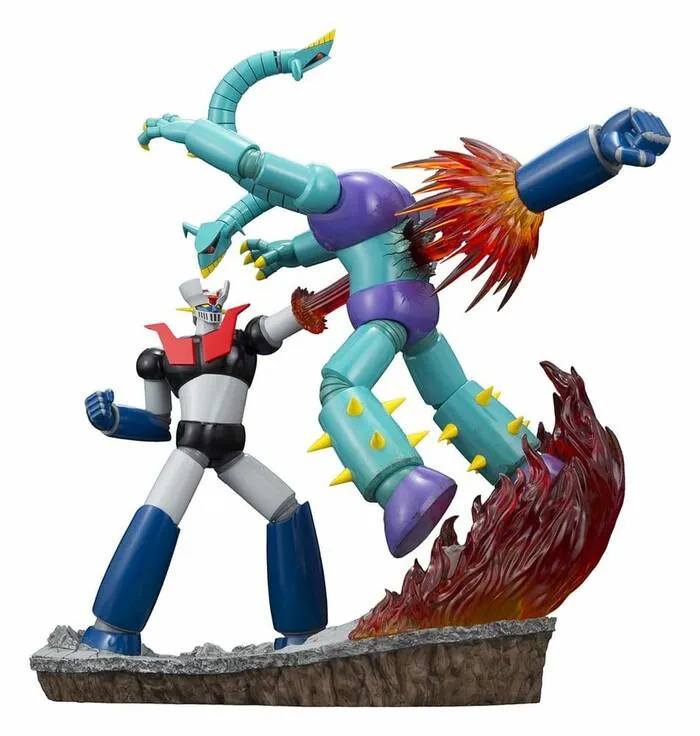 MAZINGER - Scene Selection 03 Mazinger Z Rocket Punch! Diorama