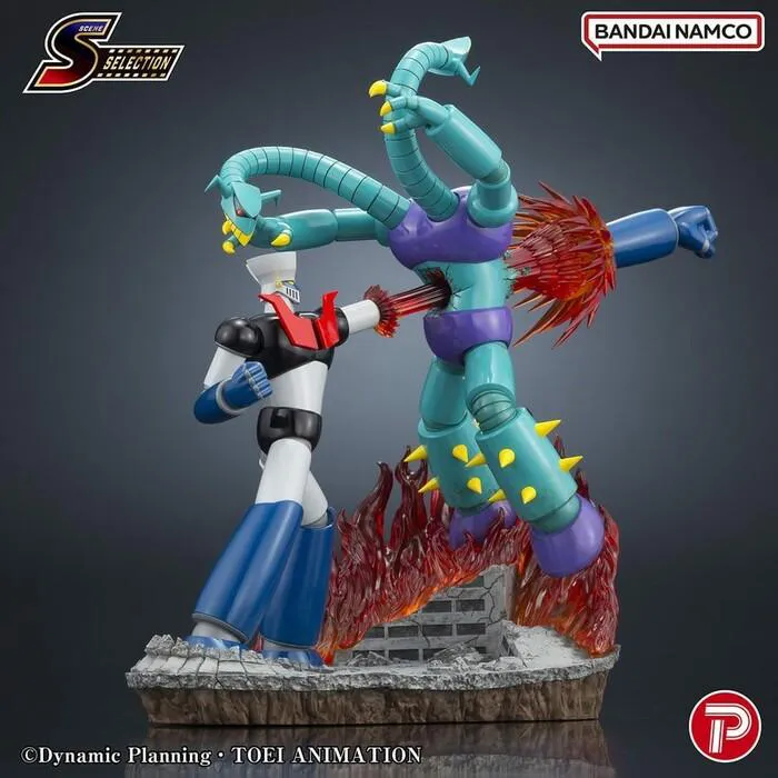 MAZINGER - Scene Selection 03 Mazinger Z Rocket Punch! Diorama