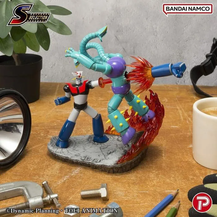 MAZINGER - Scene Selection 03 Mazinger Z Rocket Punch! Diorama