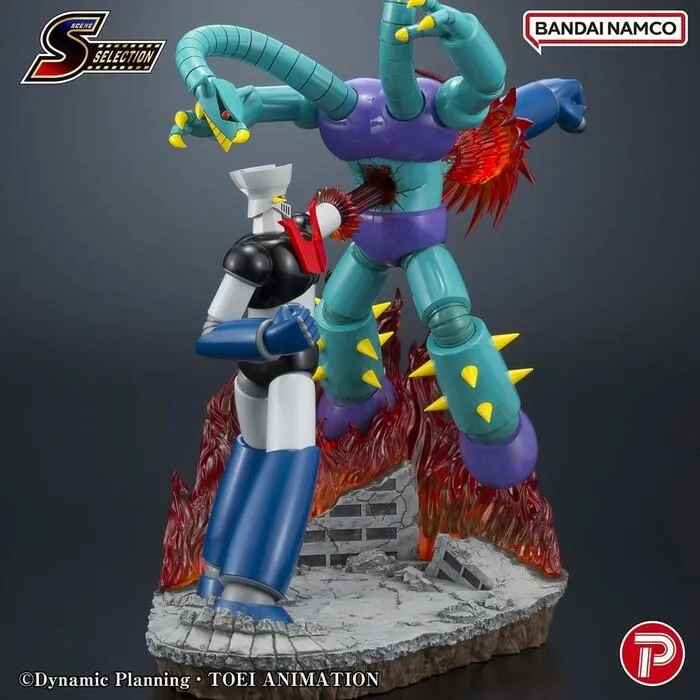 MAZINGER - Scene Selection 03 Mazinger Z Rocket Punch! Diorama