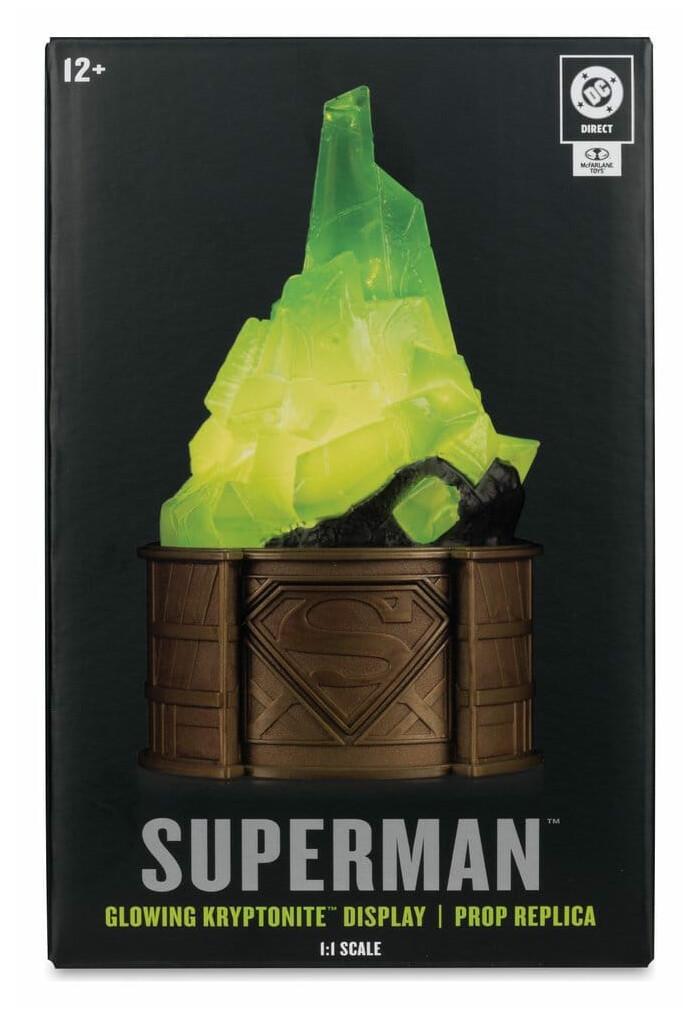 DC COMICS - Superman - Kryptonite Display Gold Label 1/1 Replica